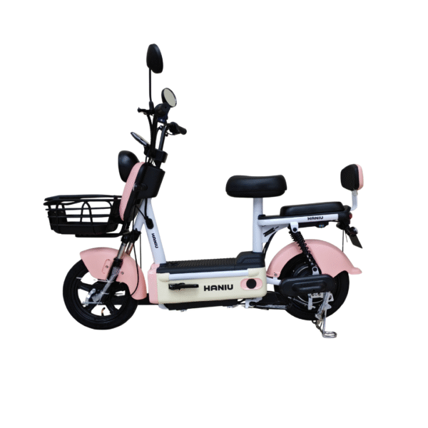 Bicicleta Electrica Haniu Urbix 500W Rosado - Image 2