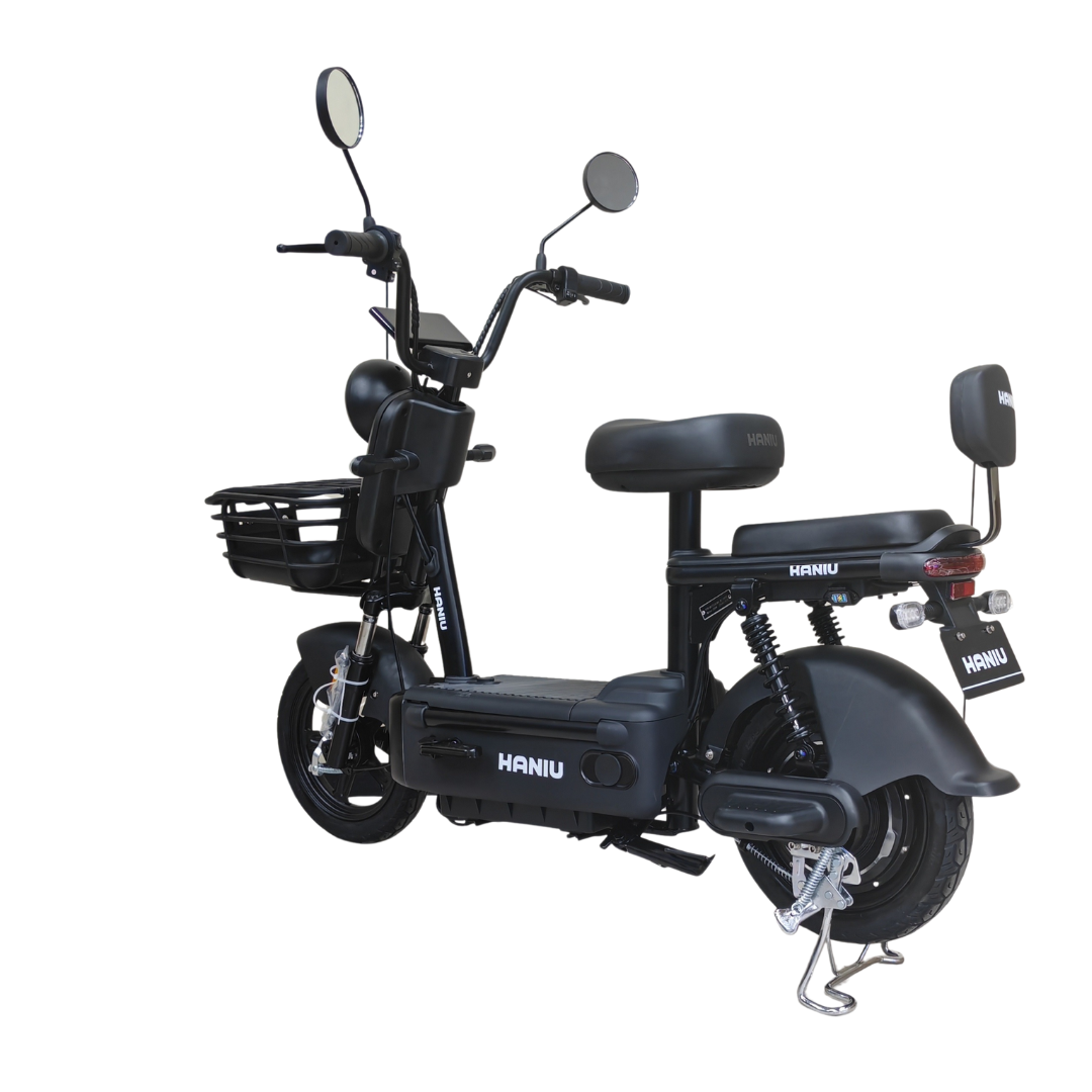 Bicicleta Electrica Haniu Urbix 500W Negro - Image 4