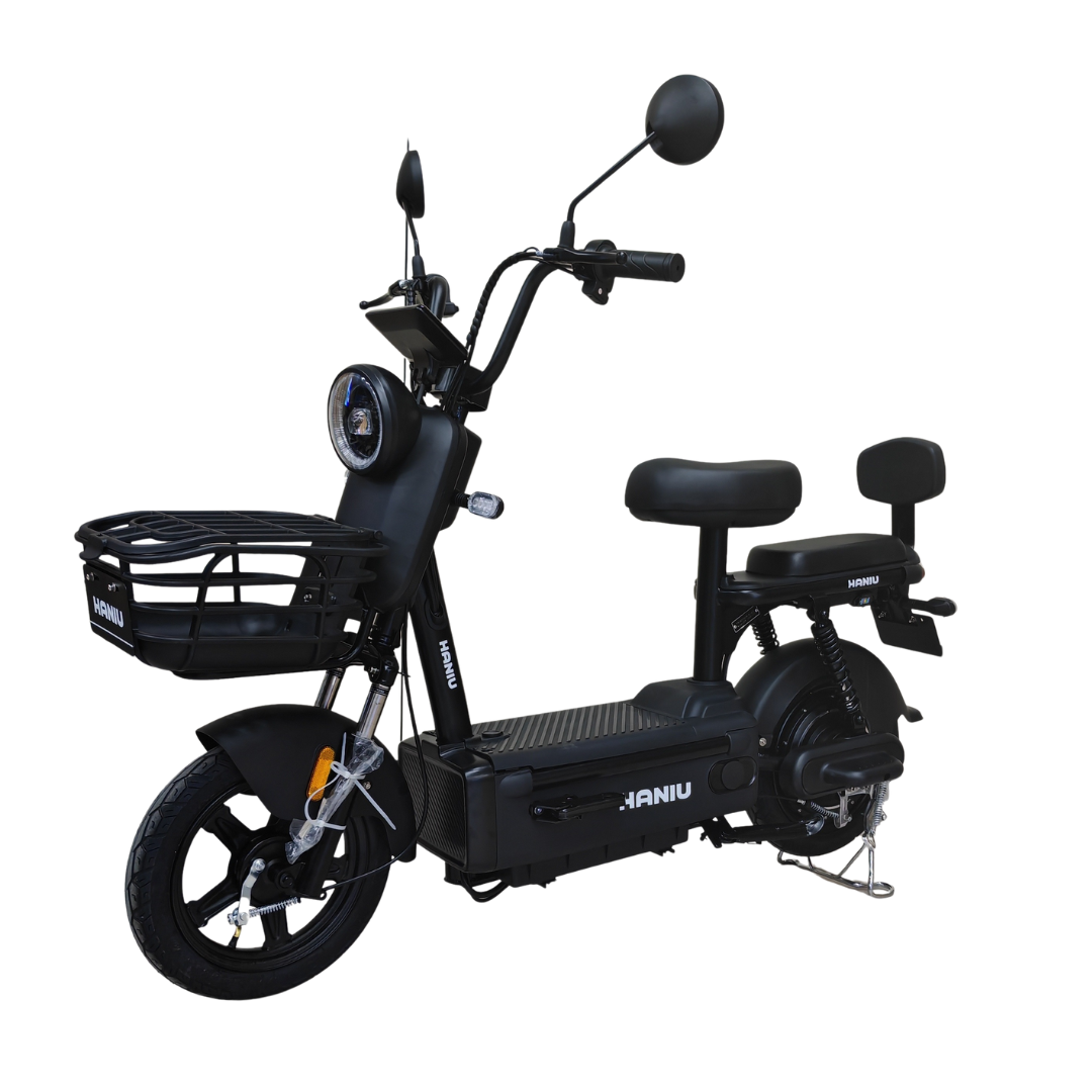 Bicicleta Electrica Haniu Urbix 500W Negro - Image 5